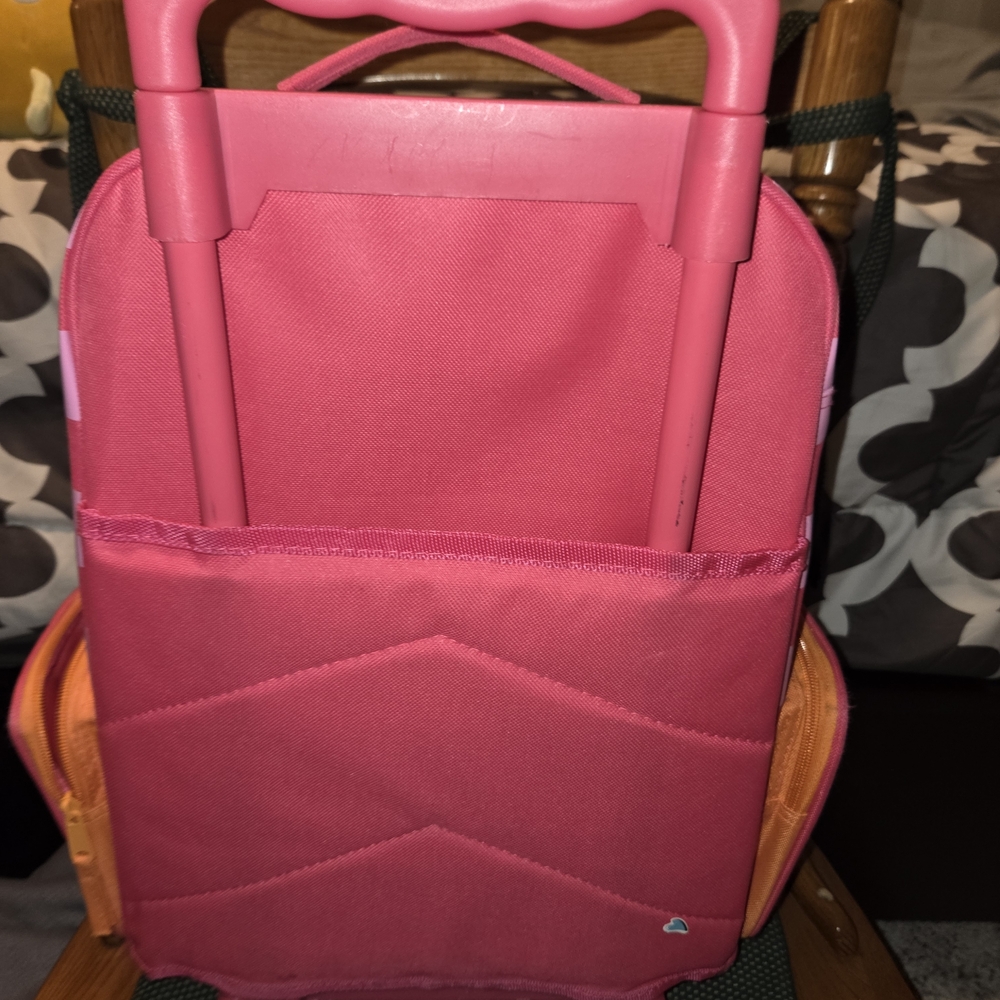 Colorful Floral Kids Suitcase - Picture 2 of 4
